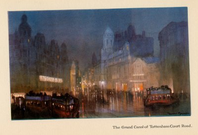 Il Gran Canale di Tottenham Court Road, da 
